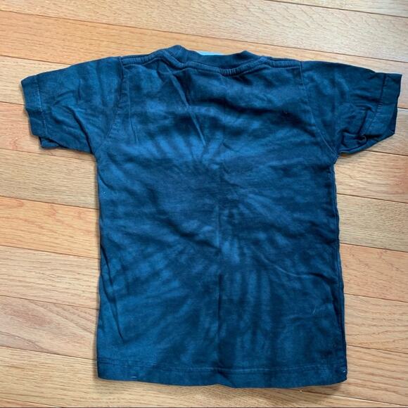 Kids’ black tie dye Jamaica tshirt, size 2-4 - Picture 5 of 5